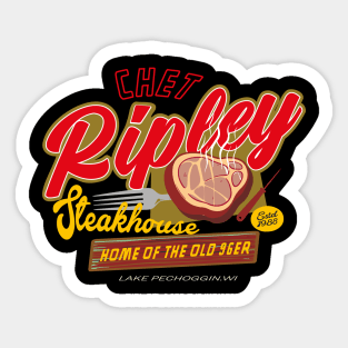 Chet Ripley's Steakhouse Sticker